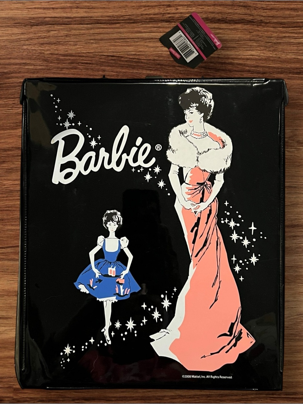 Barbie 50th Anniversary 1962 Ponytail Vinyl Carrying Case Reproduction 2008